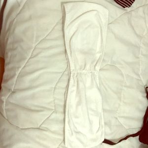 White Strapless bra/ bandeau